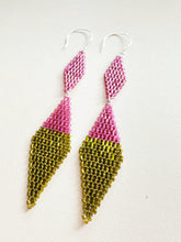 Load image into Gallery viewer, Clementine Beaded  Drop Earrings C2
