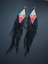 Load image into Gallery viewer, Beaded Fringe Earrings 3705
