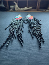 Load image into Gallery viewer, Beaded Fringe Earrings 3705
