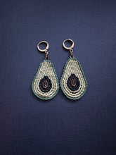 Load image into Gallery viewer, Avocado Drop Earrings 3711
