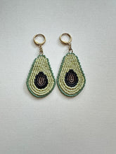 Load image into Gallery viewer, Avocado Drop Earrings 3711
