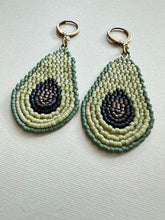 Load image into Gallery viewer, Avocado Drop Earrings 3711
