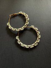 Load image into Gallery viewer, Beaded Hoop Earrings 3325
