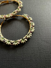 Load image into Gallery viewer, Beaded Hoop Earrings 3325
