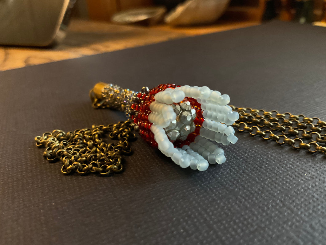 Beaded Pendant 3385