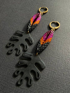 Beaded Drop Earrings 3486